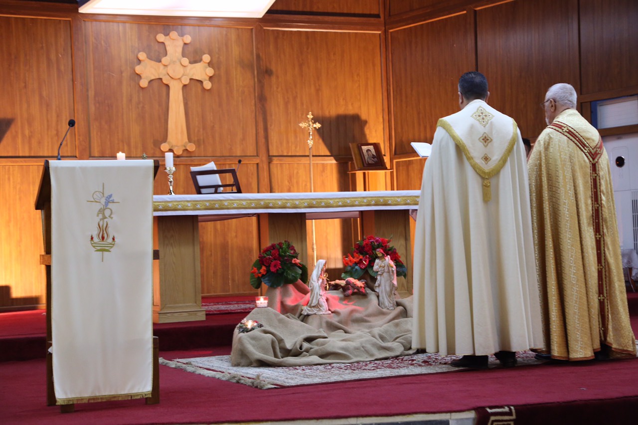 له‌ كڵێسه‌يه‌كى سلێمانى يادى له‌دايكبوونى په‌يامبه‌رى كريستيانه‌كان كرايه‌وه‌